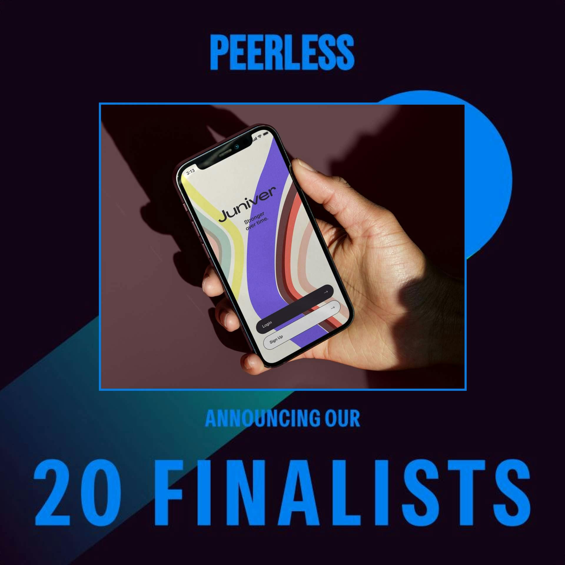 Excited to see our client Juniver on the top 20 finalists! 💥