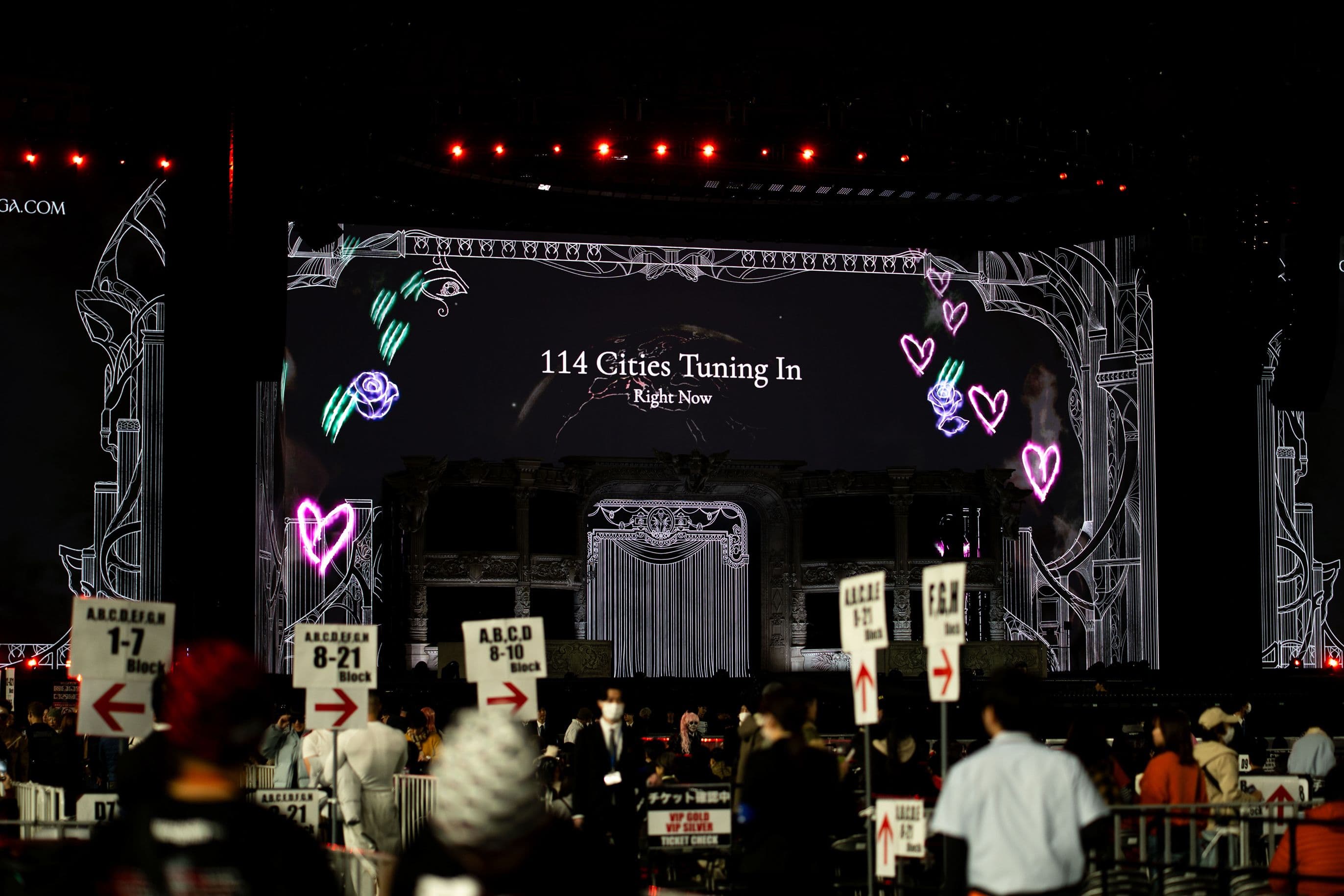 Stage with global stats