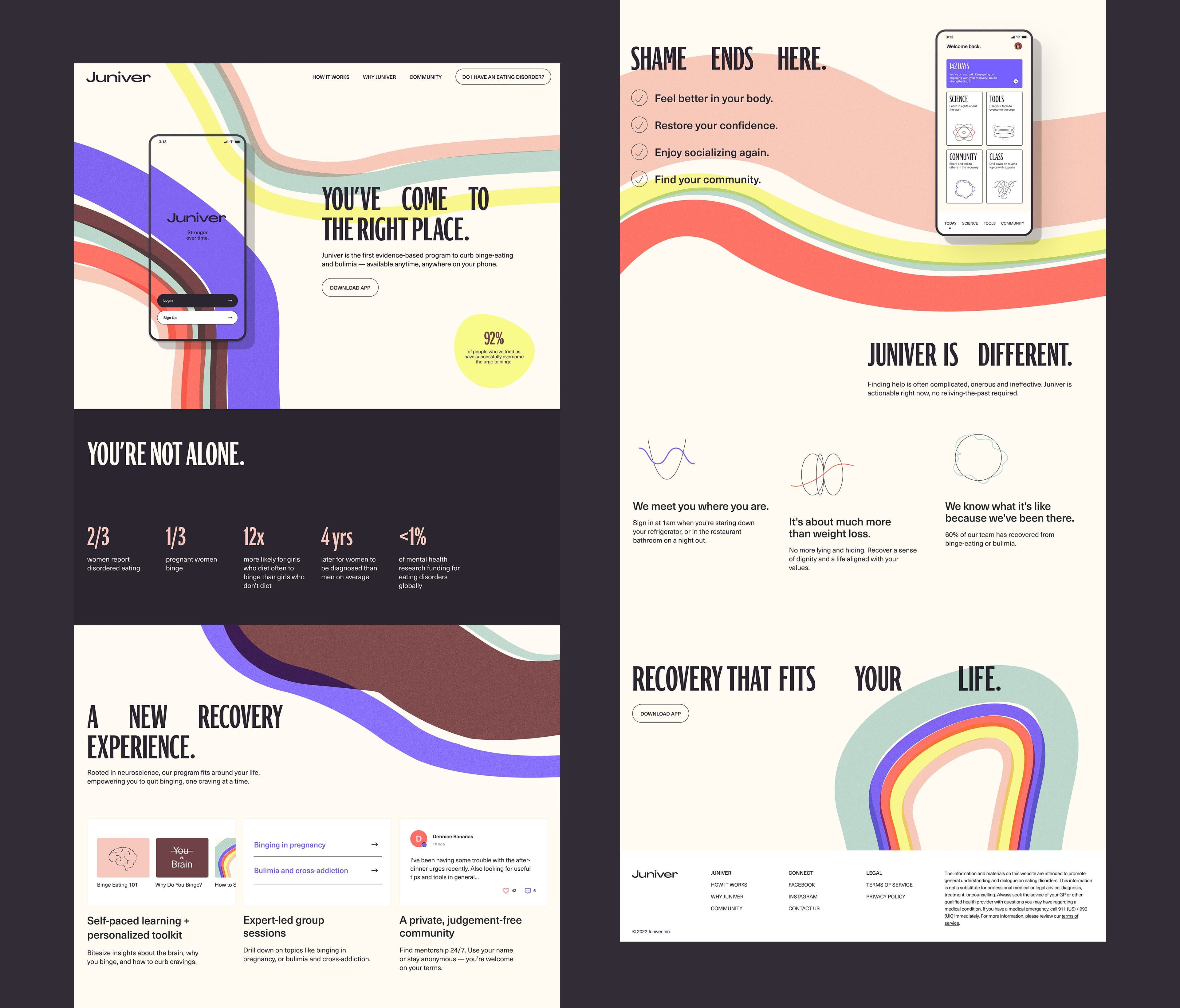 Juniver website