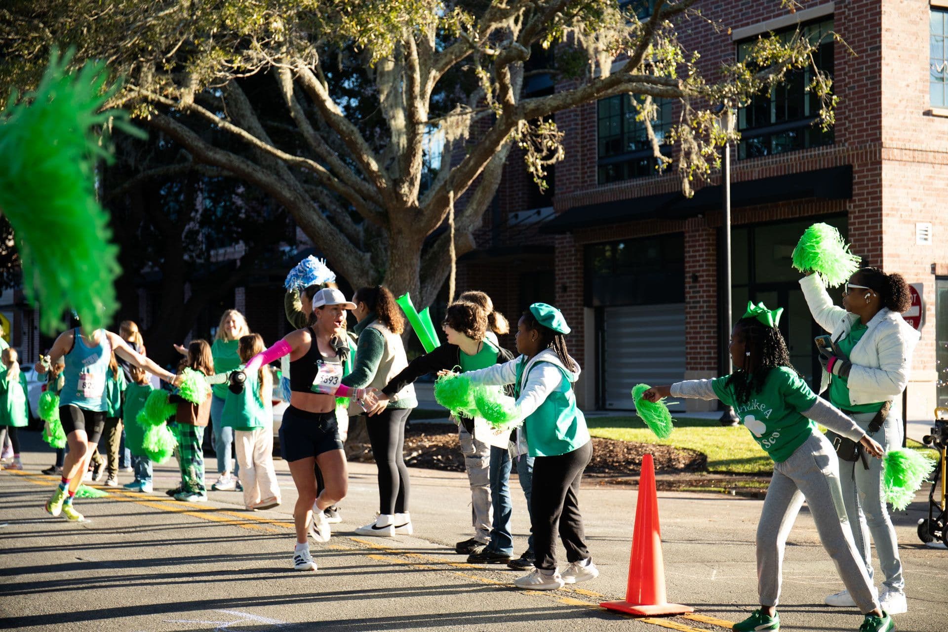 Girl Scout at Every Woman's Marathon