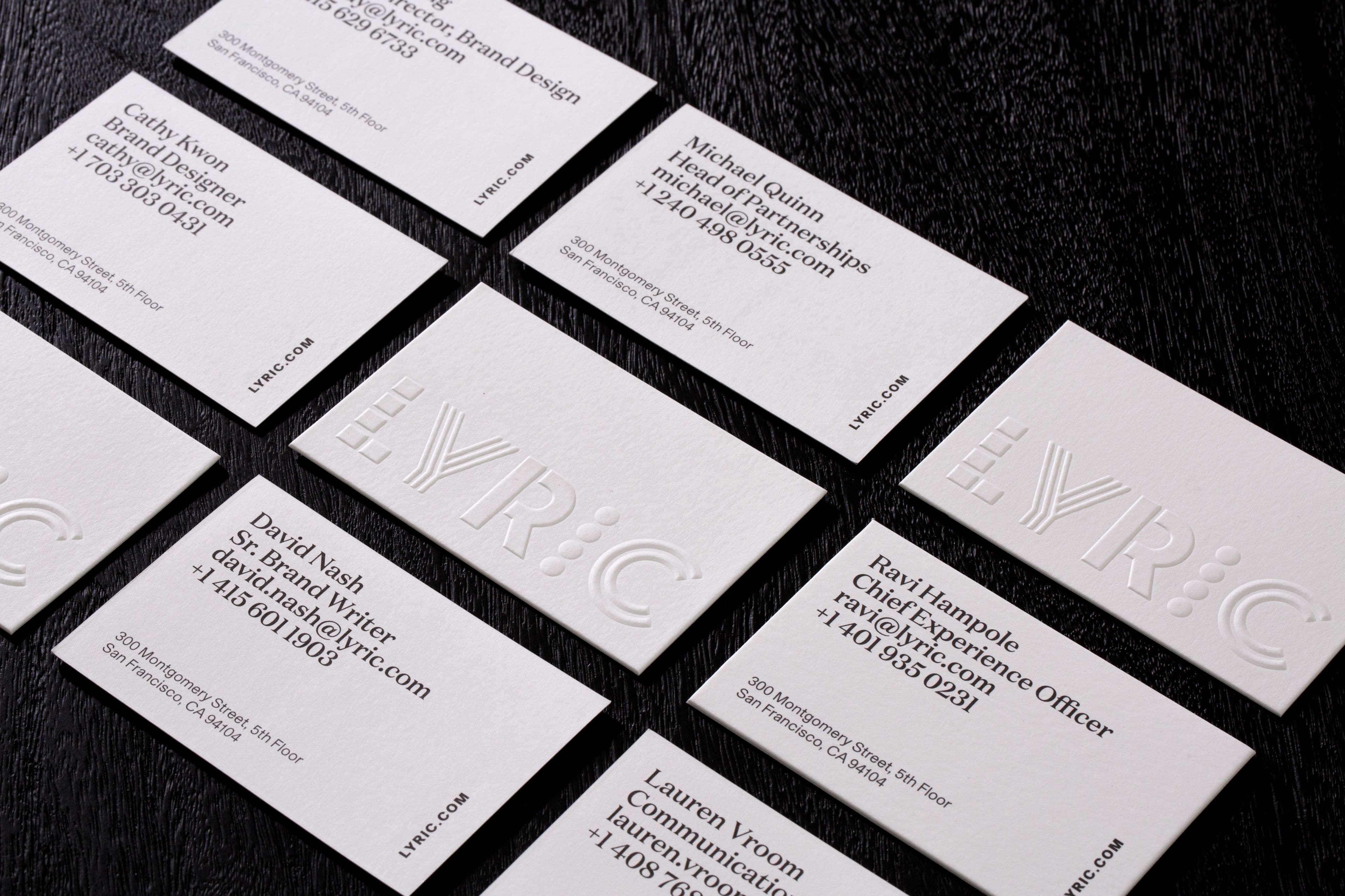 business cards