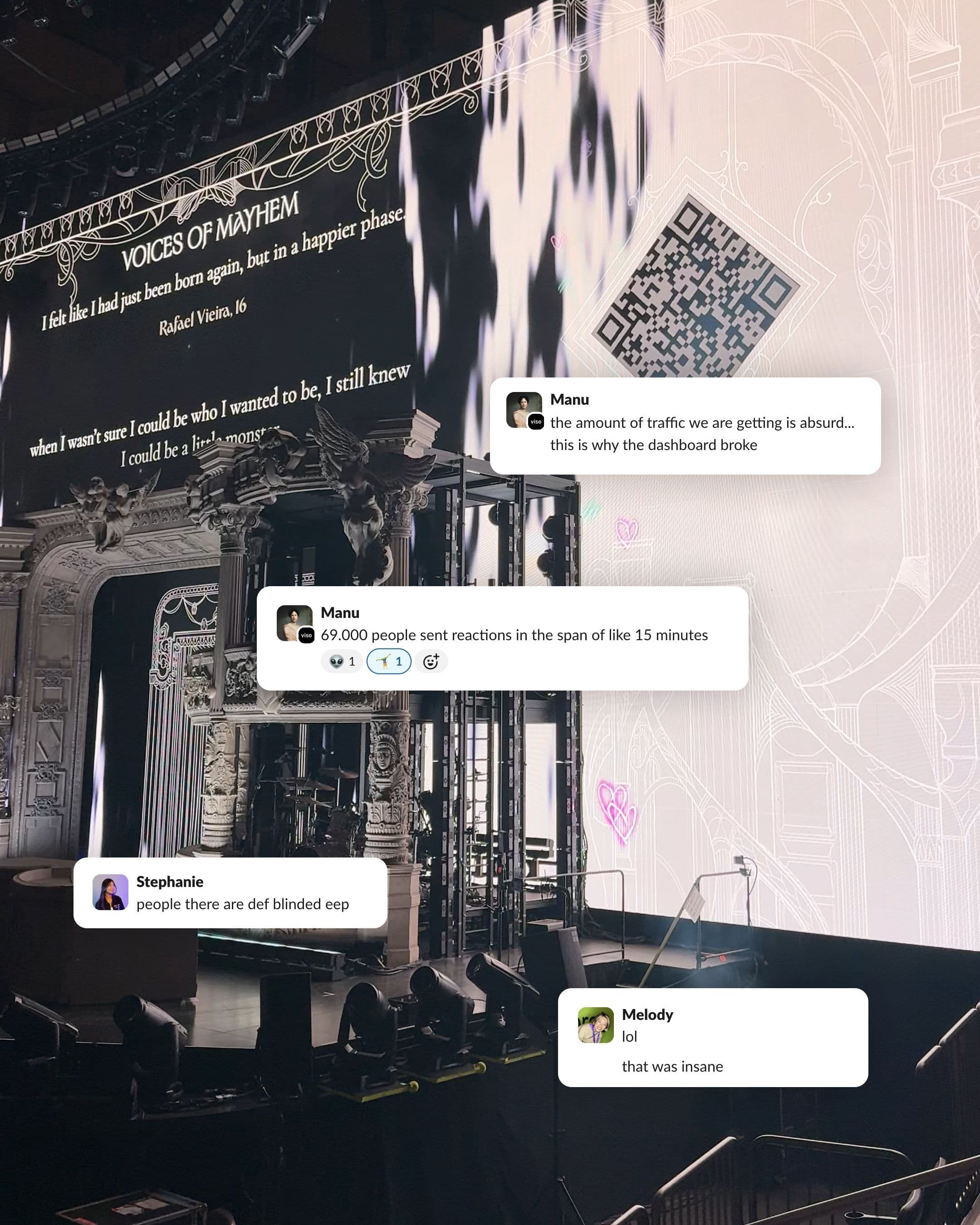 slack messages