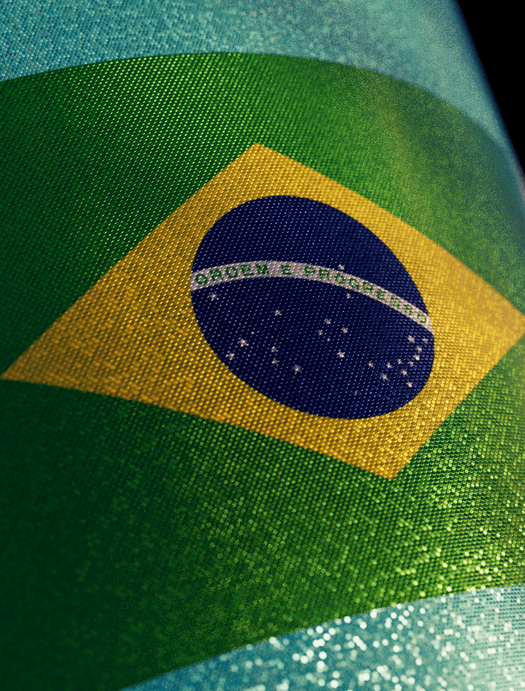 Detail shot of rendered drum