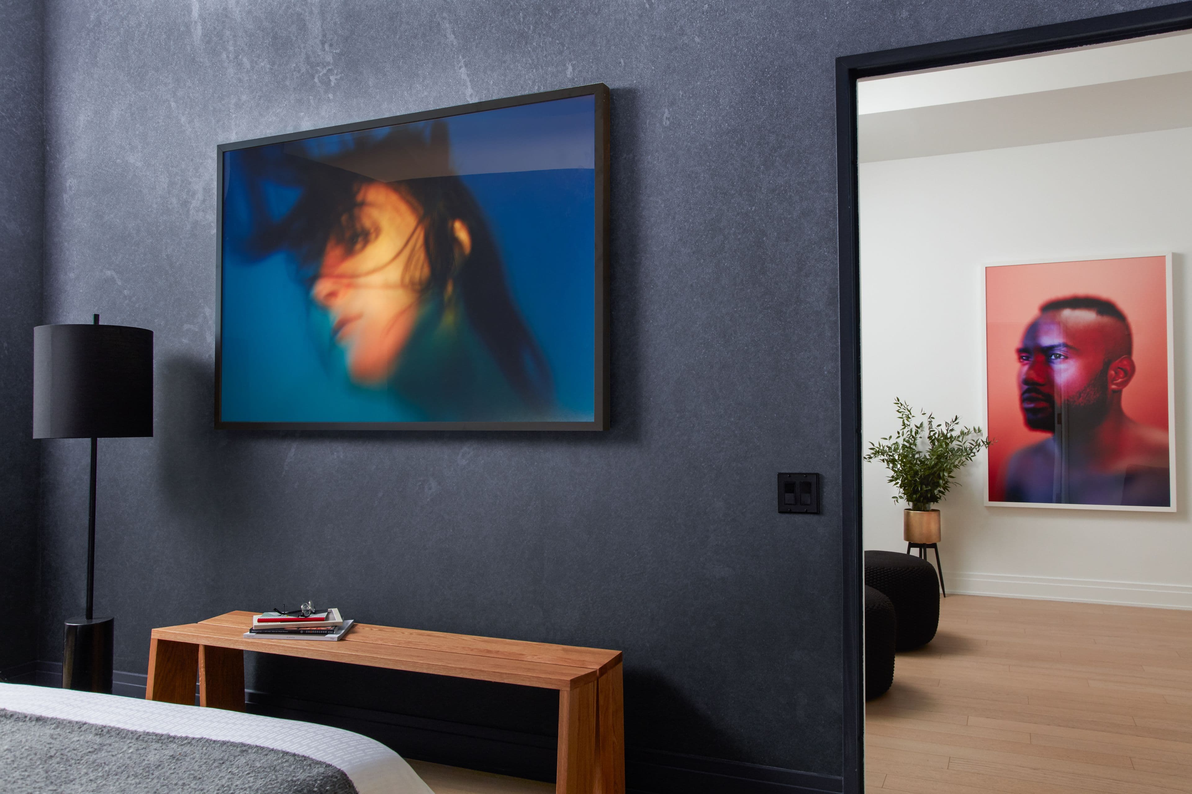 artwork in room