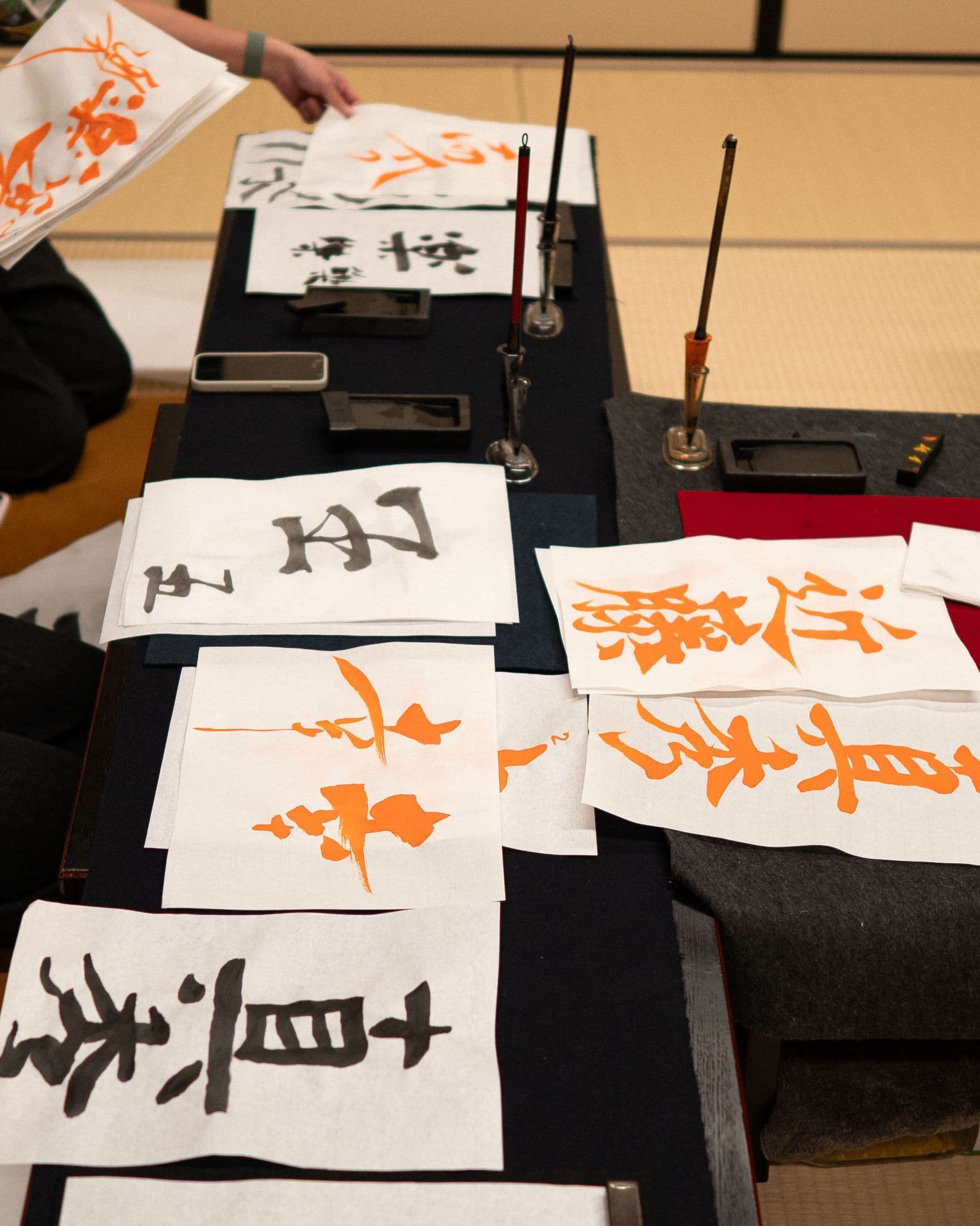 calligraphy class