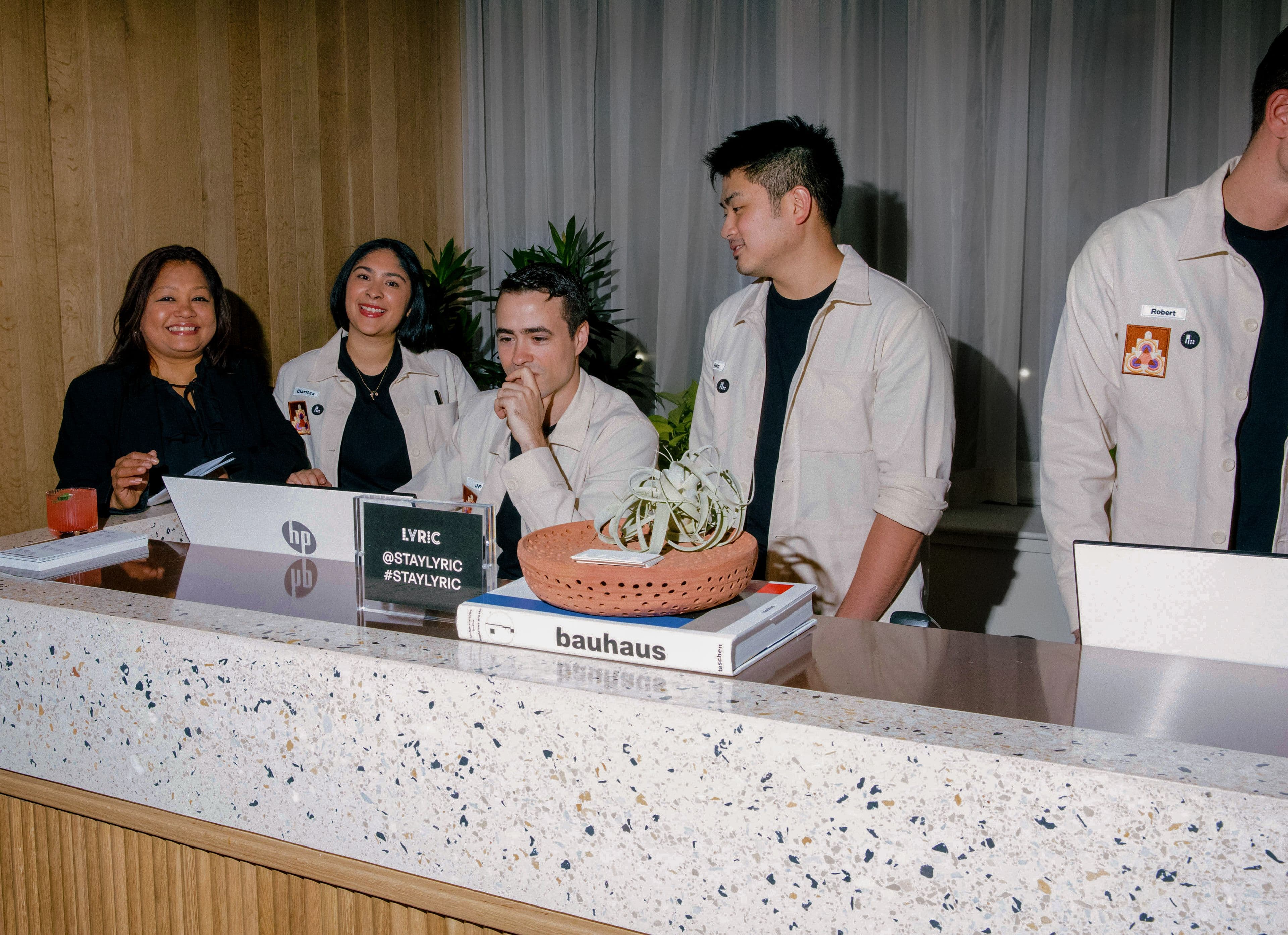NYC lobby staff