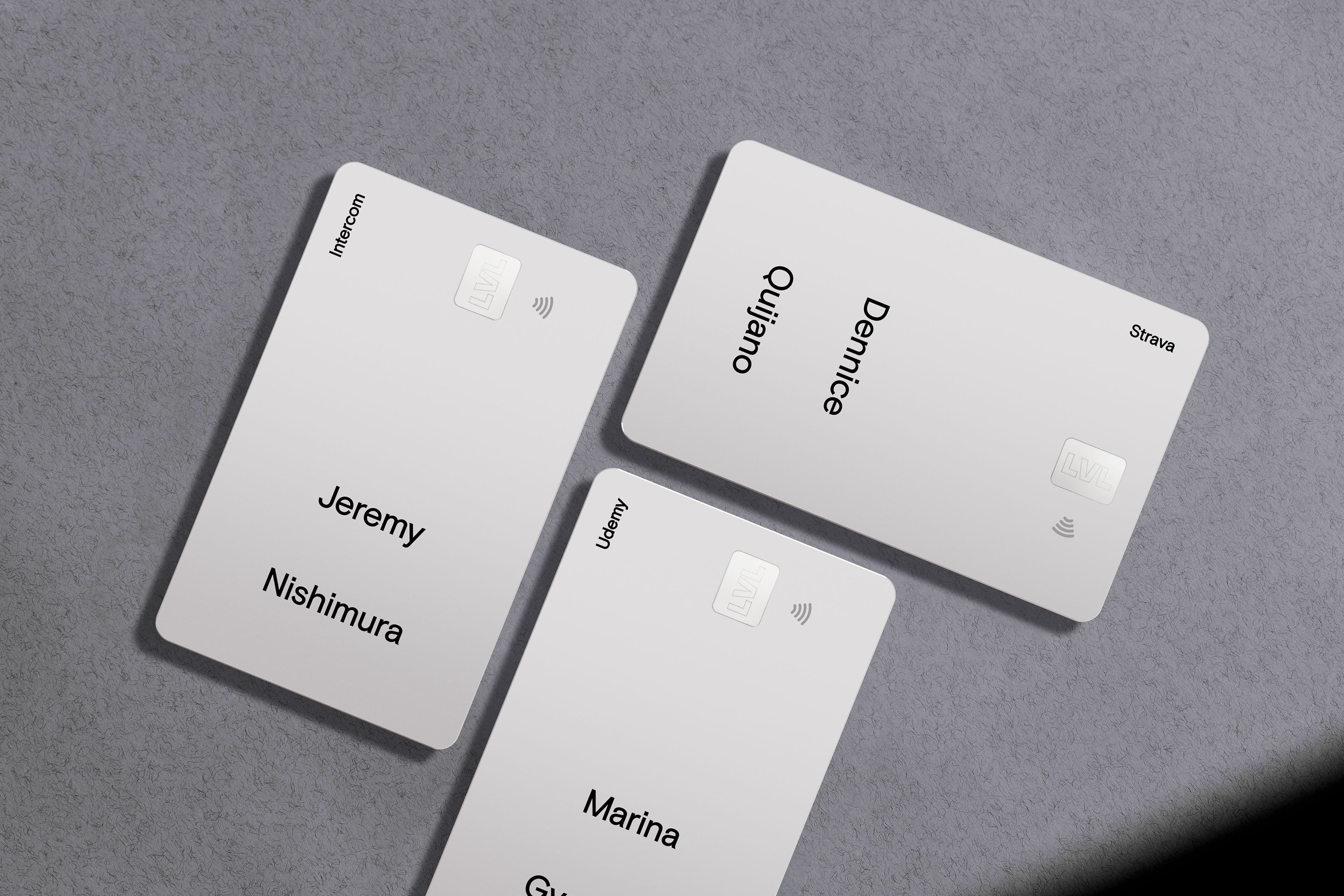 Level cards