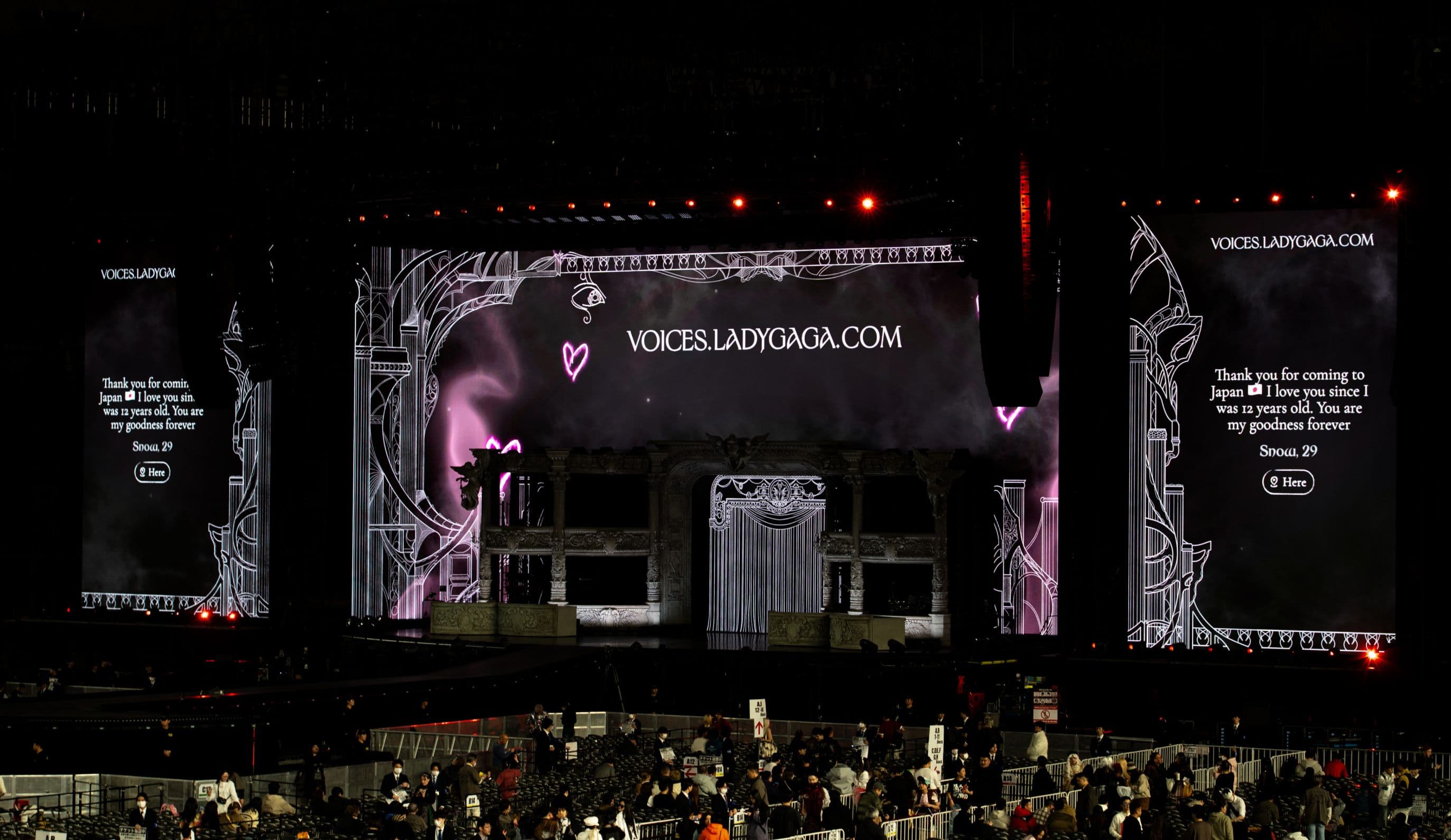 Voices of MAYHEM stage experience
