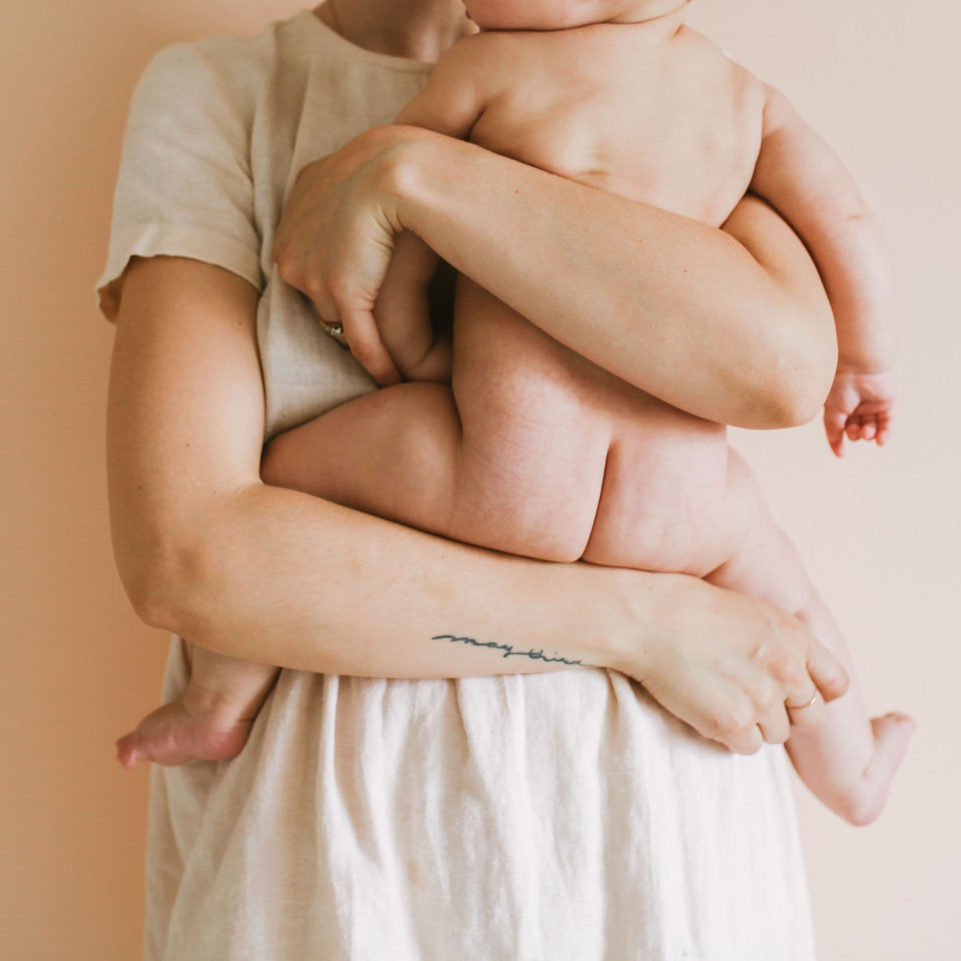 baby and mom